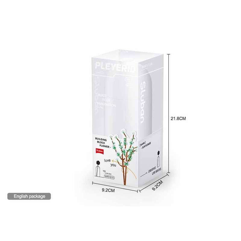 Sluban Flowers Fontanesia M38-B1101-15