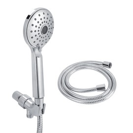 G1/2in Multifunctional Hand Shower Set Water Saving Handheld Shower Head Hose Kit