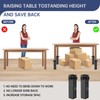 Famiron 4 Pcs Table Leg Extenders for Folding Tables, 4