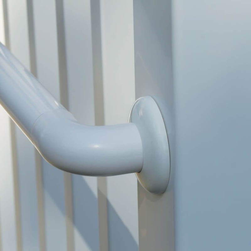 ADA Hand Rail 90° Post Return with Cover