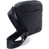 LITT Crossbody Messenger Stash Bag Blocks Oduor | Charcoal Lined