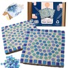 Crafty You Crafty Me - Mosaic Coaster Craft Kits for Adults, Arts and Crafts Gifts for Women and Men, Suitable for Beginners, Made in UK