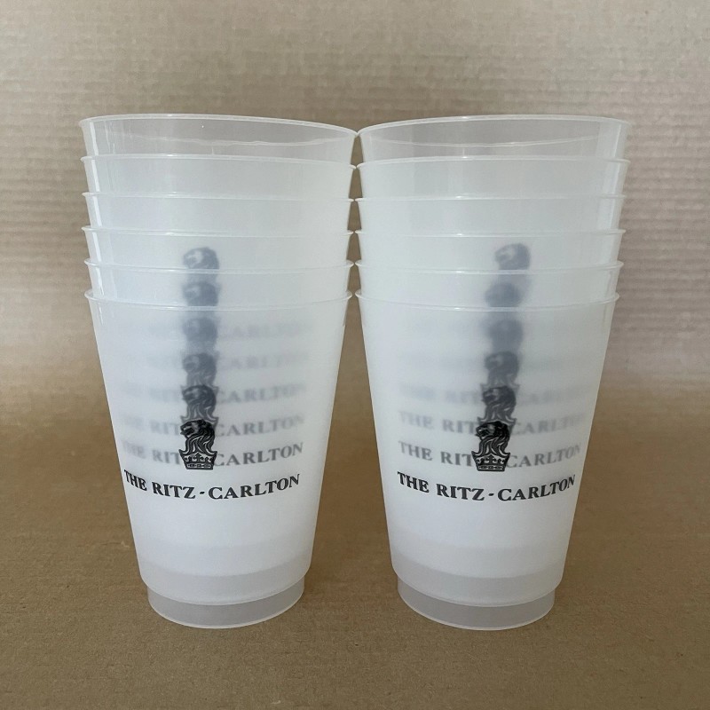 Ritz Carlton Frost Flex Tumblers (Set of 12) 16 oz