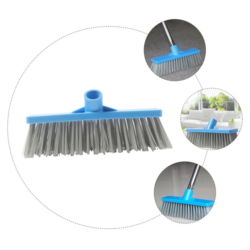 CIYODO 1Pc Premium Broom Head Replacement for Hard Floor Cleaning