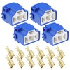 eMagTech 4Pcs 3 Pin H4 Headlight Sockets Replacement 3 Pin