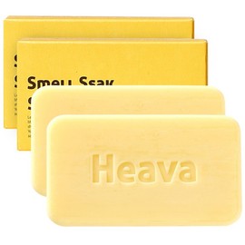 Haba Smelssak Shampoo Bar Head Odor Removal Oily Scalp Shampoo Soap Solid Shampoo, 2 Pieces, 81g Haba / 해바 스멜싹 샴푸바 정수리냄새제거 지성두피 샴푸비누 고체샴푸, 2개, 81g