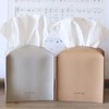 Tissue Box Cover Holder, Square with Bottom Belt by Carrot's