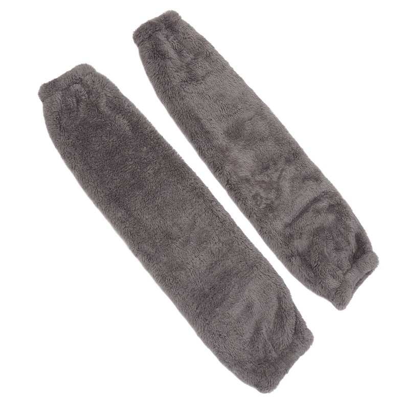 2pcs Plush Slipper Stockings Soft Warm Thickened Prevents Chilblain Over