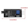 Hutomwua 5V 2004 1602 LCD Display IIC I2C Adapter IIC