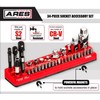 ARES 70751 - 34-Piece Socket Accessory Set - Includes Adapters,
