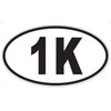 US Decal, Inc. 1K Oval Sticker