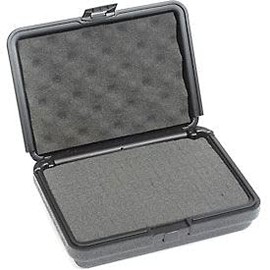 Western Case Black Plastic Protective Storage Cases with Pinch Tear Foam 10" x7-1/2 x2-3/4