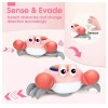TooyBing light up walking Musical Crawling Crab Baby Toy Toys