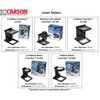 Carson Metal Linen Test Magnifier 5x Power 30mm Glass Lens
