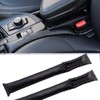 CTForest Set of 2 Beige Car Seat Gap Plug, Leather