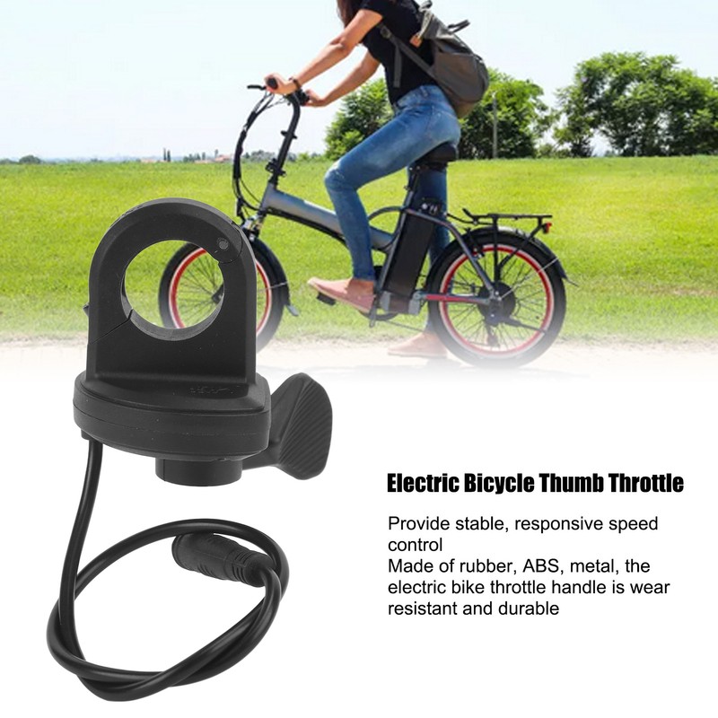 Electric Bicycle Thumb Throttle Speed Control Accelerator Throttle for Bafang