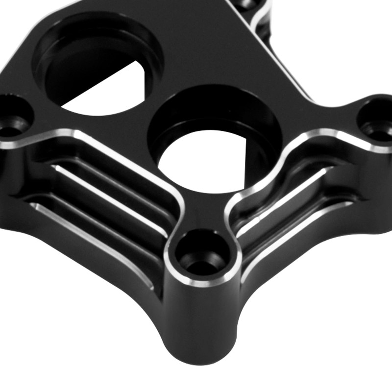 HDBUBALUS Motorcycle Pushrod Cover Lifter Block Cover Pads Fit for
