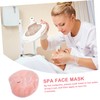Vaguelly Womens Facial Steamer Towel Soft Coral Fleece Mask Towel