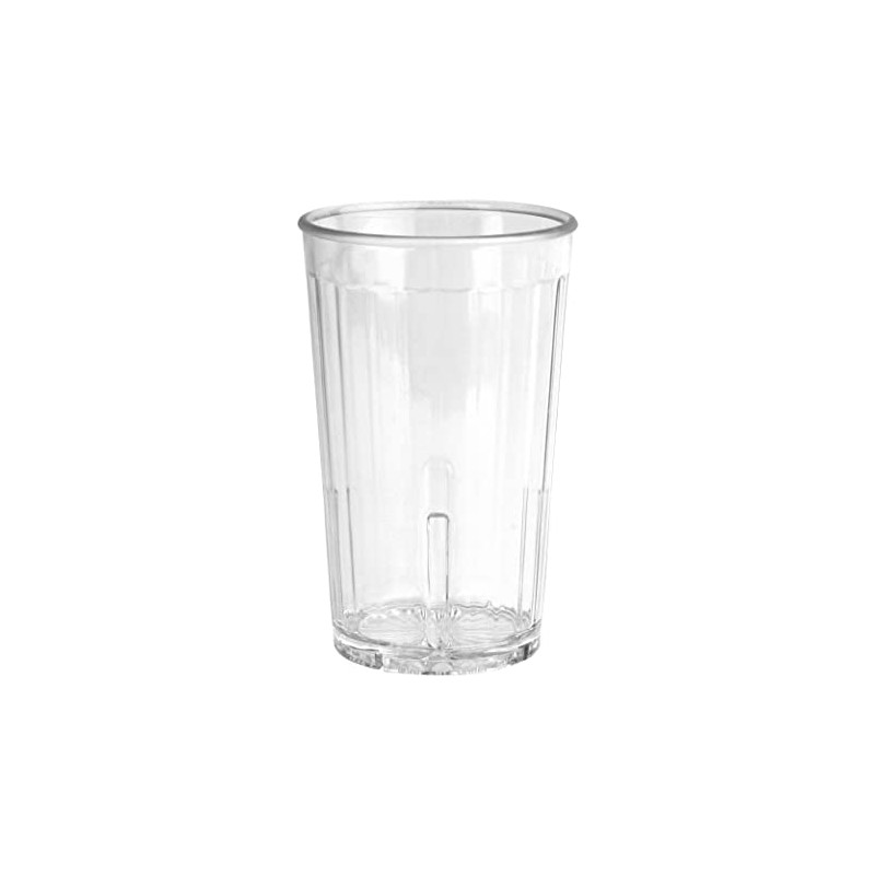 G.E.T. 8810-1-CL-EC Spektrum BPA-Free Multi-Faceted Plastic Tumblers, 10 Ounce, Clear