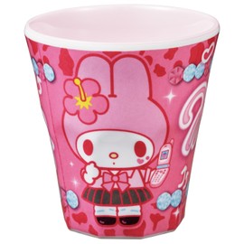 Skater MTB2-A Children's Melamine Tumbler, 9.1 fl oz (270 ml), Sanrio My Melody, School Girl
