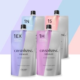 Shiseido Crystallizing Hair Straightener  1N + Neutralizer 400g & PROMOTION