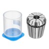 sourcing map ER40 1/2" Spring Collet Chuck High Precision 0.008mm