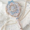 Flower Knows Bunny Garden Collection - Espejo de mano (conejito