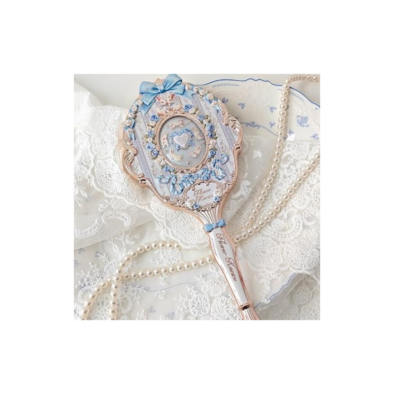 Flower Knows Bunny Garden Collection - Espejo de mano (conejito