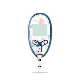 MightySkins Skin Compatible with Abbott Freestyle Lite - Paper Flowers | Protective, Durable, and Unique Vinyl Decal wrap Cover | Easy to Apply, Remove, and Change Styles | Made in The USA