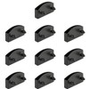 Rumyve 10pcs Plastic Bed Slat Holders,Bed Slat Centre Caps Holders,Replacement