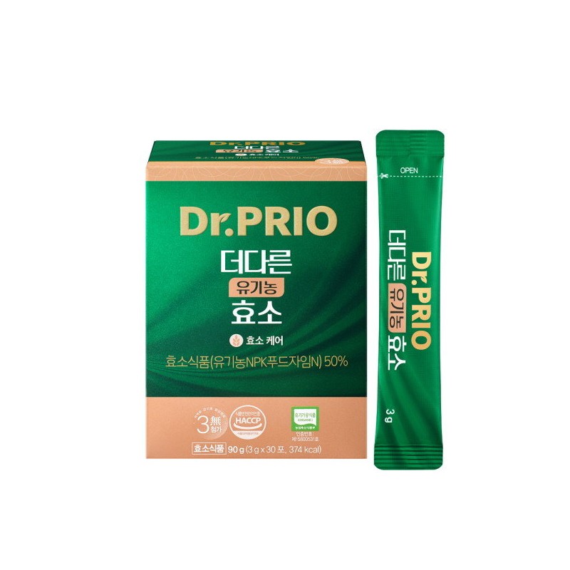[Dr. Prio] The Different Organic Enzyme 6 months supply /