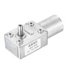 sourcing map DC 12V 3RPM Worm Geared Motor 6mm D