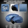 Golf Club Headcovers Iron Synthetic Leather Deluxe Value 12 Pack