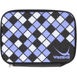 YASAKA Table Tennis Racket Bag, Grid Case, Lavender