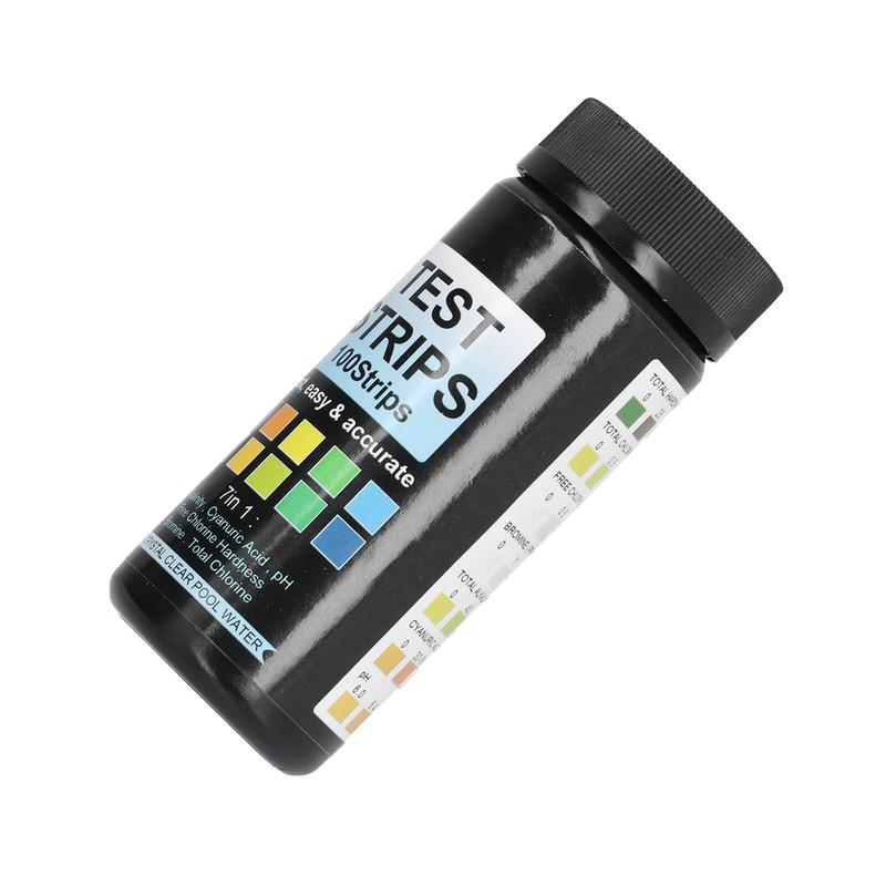 Pool Test Strips 7 in 1 Multifunctional Colorimetric Analysis 100