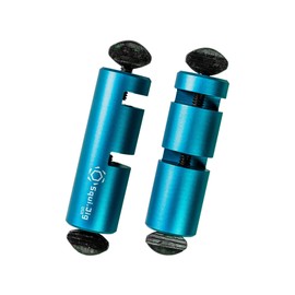 Tall Stair Gauges for Metal/Wood Fabrication Layout Framing Square Attachment Jigs (Blue)