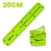 Flexible Ruler 20cm Starplast 4 Colours Heavy Duty Numbering -