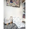 Delsit Kids 100% Cotton Loveseat Sofa, Hot Air Balloons, 30"W