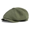BOTVELA Men's Newsboy Gatsby Hat Cotton Vintage Flat Ivy Cabbie