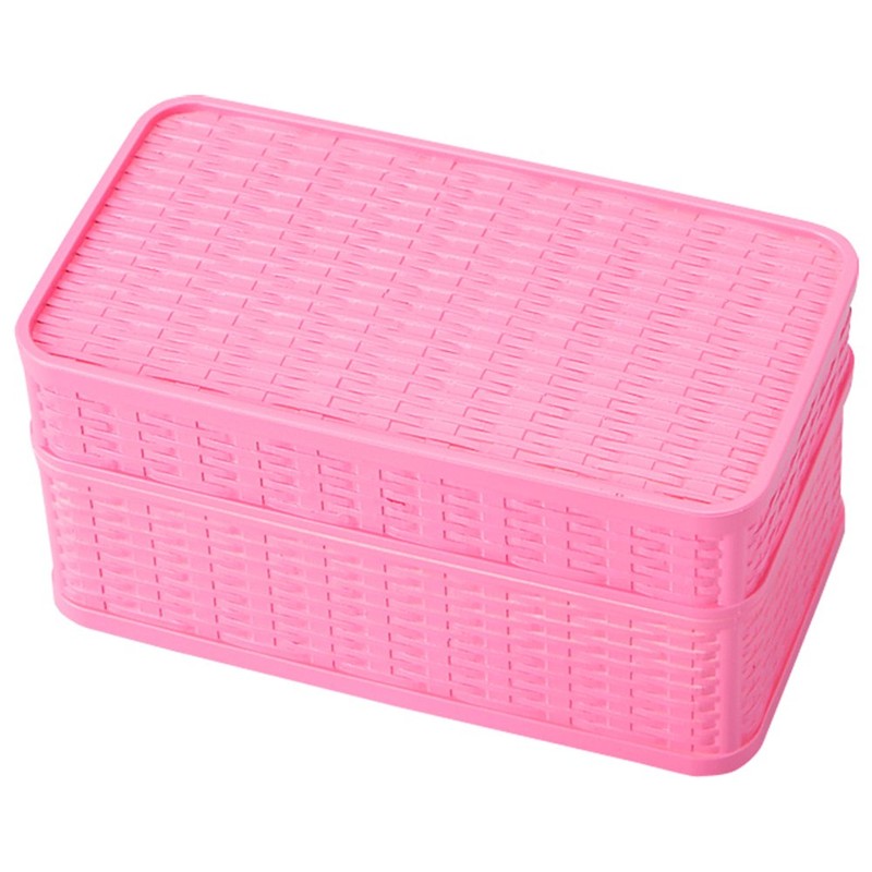 竹中 Rat Bento Box Lunch Box 2 Tier Pink (Upper)