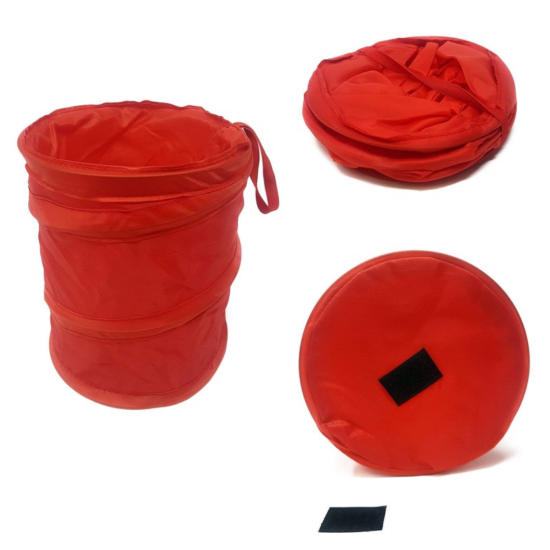 WS UK Pop Up Car Bin [Red]