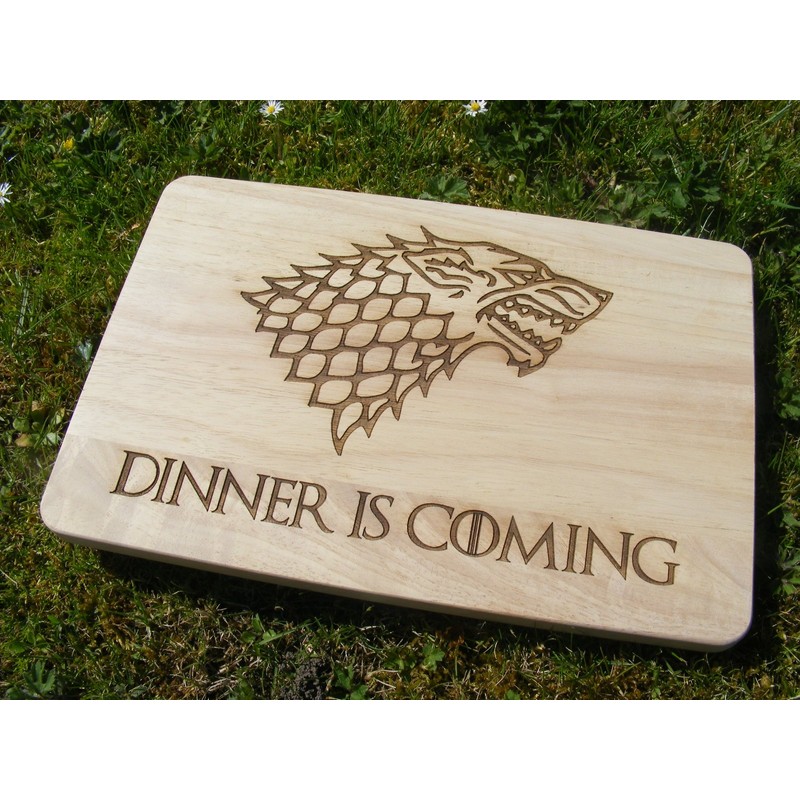 Game of Thrones Gift Wooden Chopping Cutting Cheese Board Dinner
