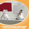 HOODANCOS Desktop Photo Holder Pack of 3 Unicorn Rabbit Deer