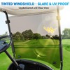 CartClan Golf Cart Windshield, Club Car Windshield for 2004-Up Precedent,