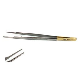 Wise Dental Tissue Plier/Forceps 1x2 Straight Gerald Used to Grasp Soft Tissue Flaps During Surgical procedures and suturing