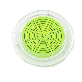 Chiloskit Big Bullseye Spirit Level with Mounting Holes 100mm Diameter