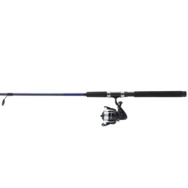 Shakespeare Catch More Fish Spinning Reel and Fishing Rod Combo with Kit
