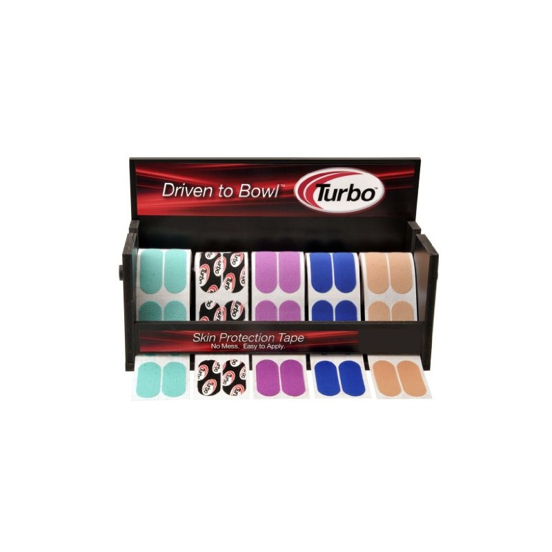 turbo 1 Inch 100 Piece Roll Fitting Pre-Cut Tape- Purple