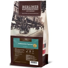 Berliner Kaffeerösterei - Sicilian Espresso (250 g / Whole Bean), Roasting Degree Coffee: Medium, % Arabica Beans, Aroma Profile: Nutty / Sweet