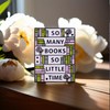 Ficsowy So Many Books So Little Time Pin Book Lover